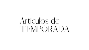 Artículos de temporada