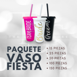 Paquete de Vaso Fiesta 710 ml.