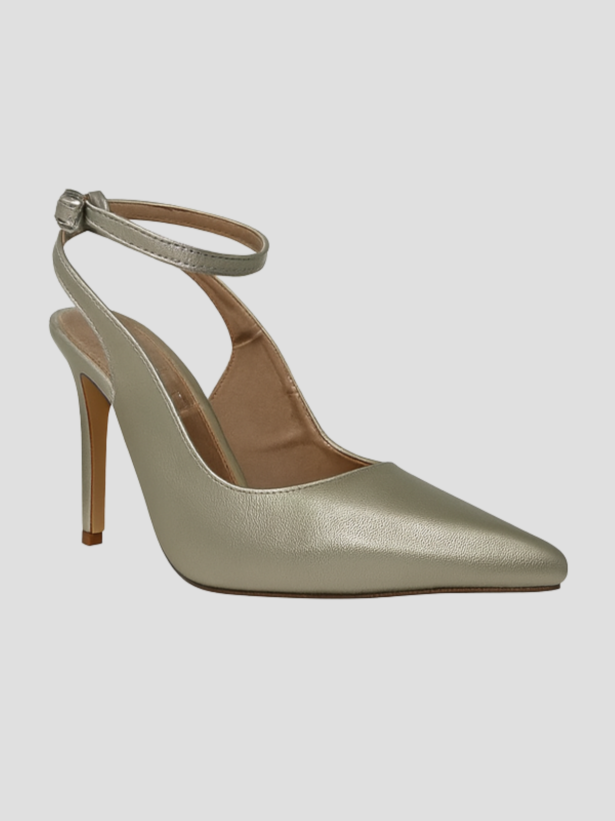 Zapatilla oro mate pulcera