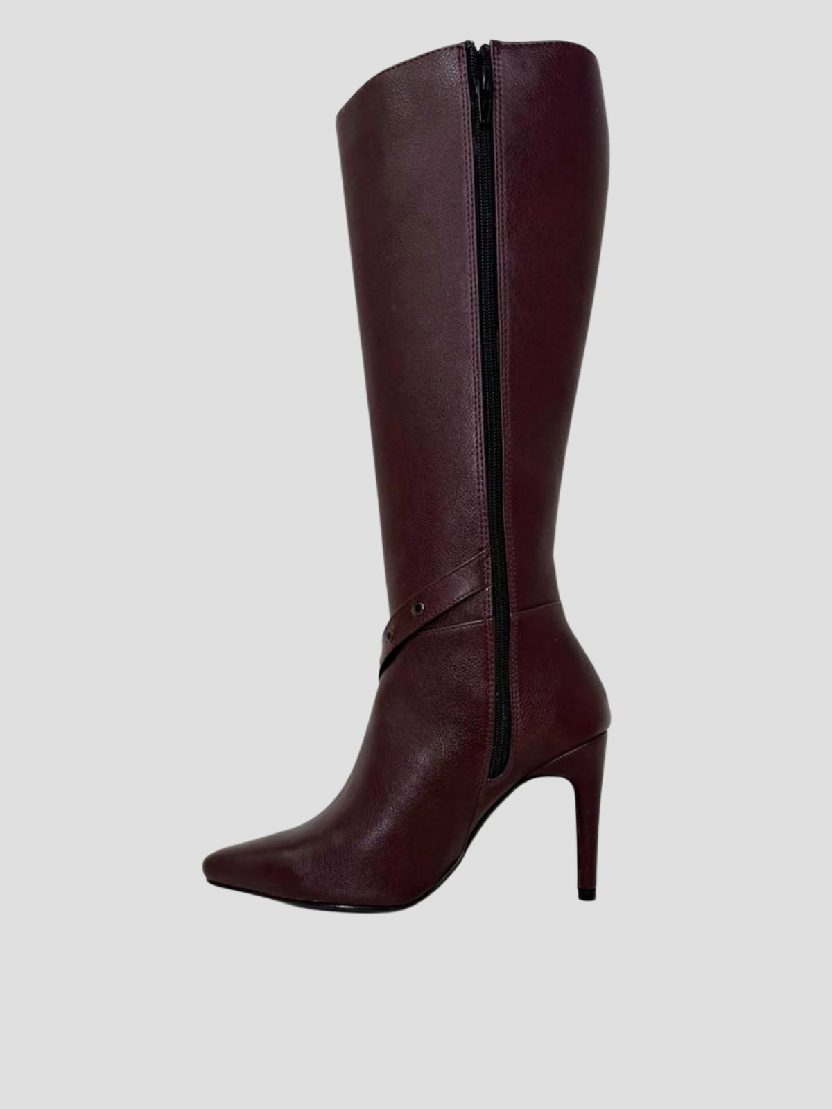 Bota vino con cinto cruzado