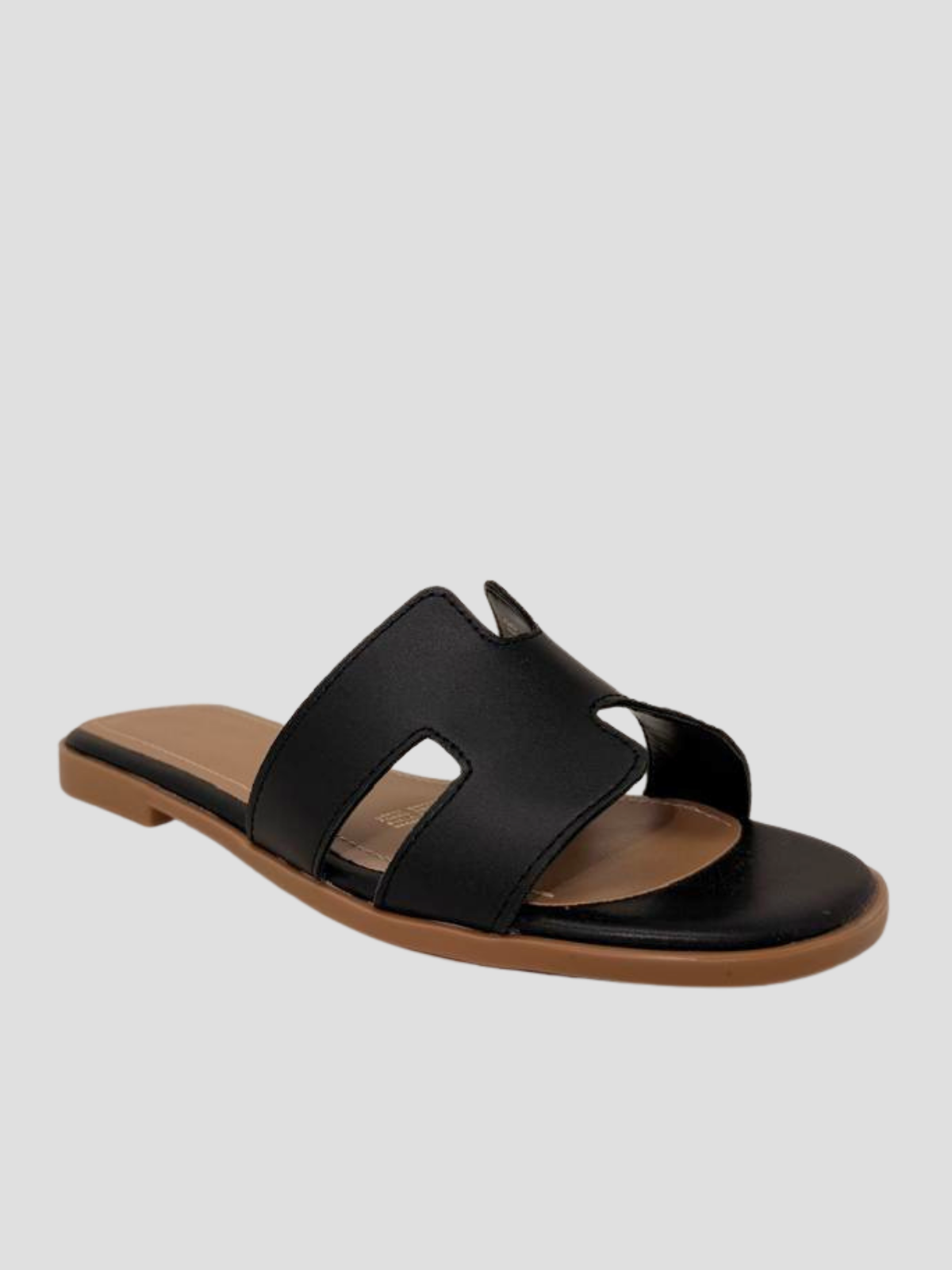 Sandalia de piso negro