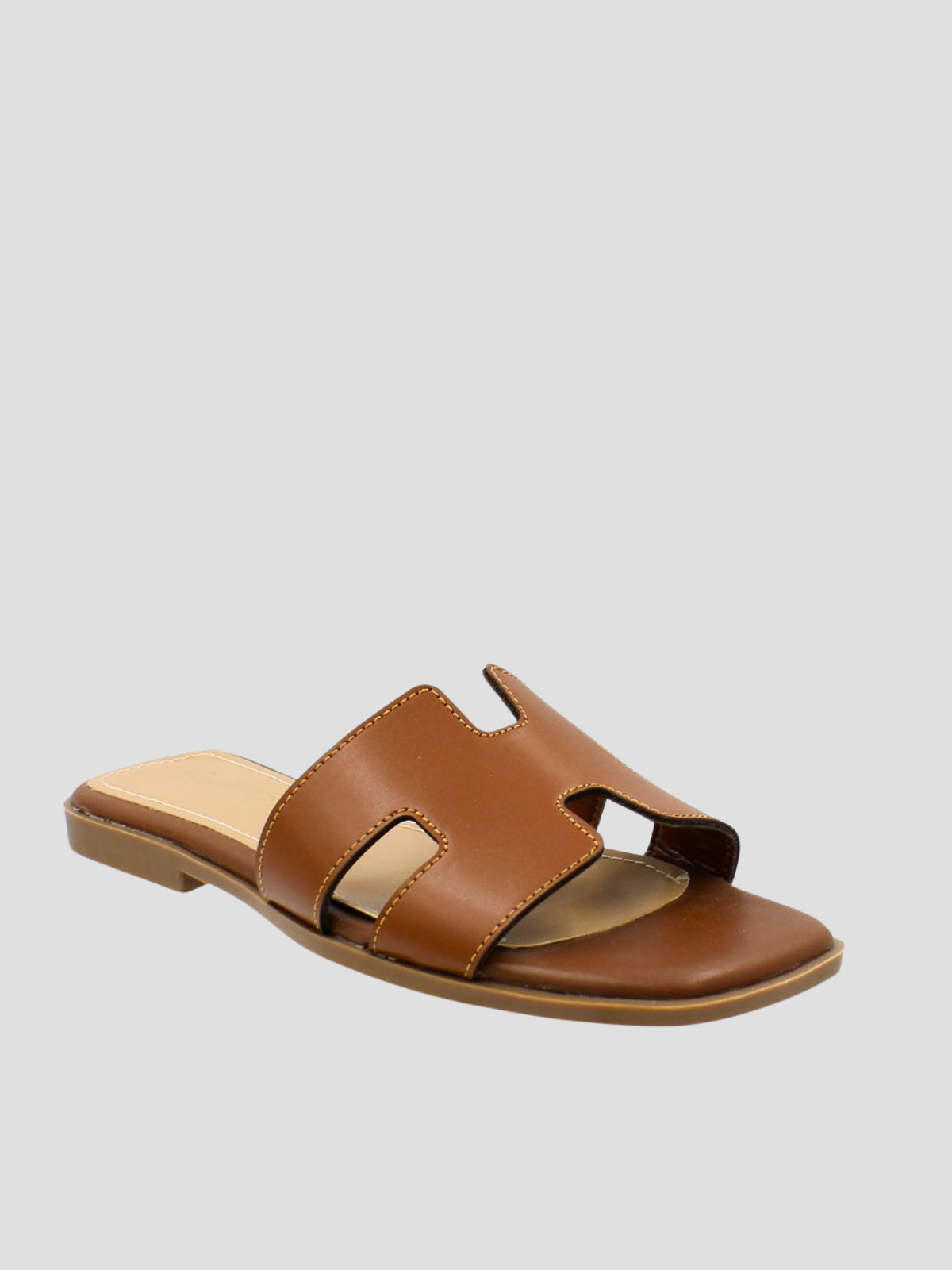 Sandalia de piso cafe