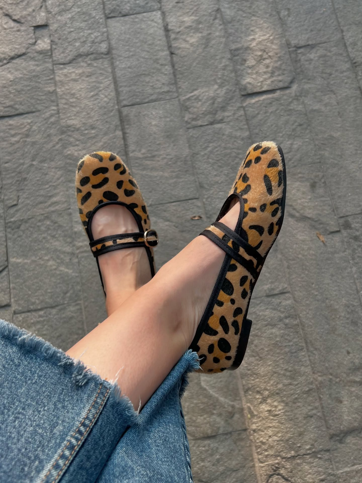 zapatilla piso pardo