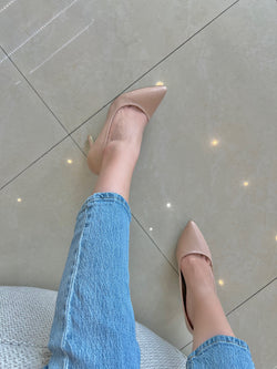 Zapatilla nude