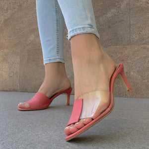 Sandalia rosa coral